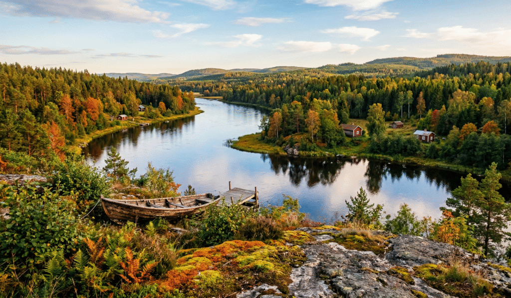 Värmländsk natur Klarälven